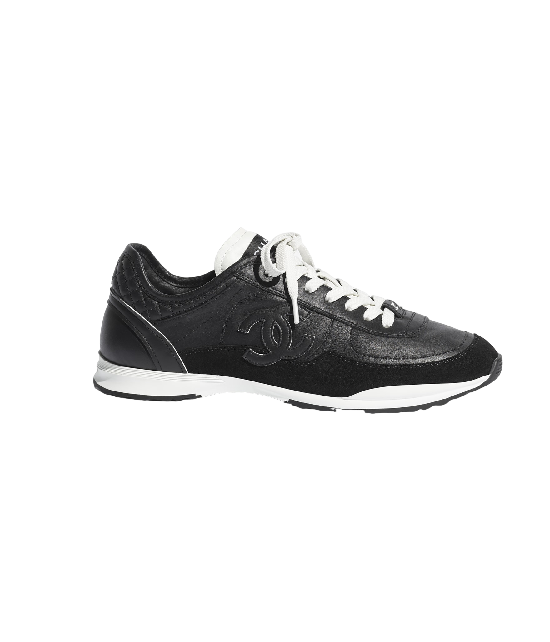 샤넬 벨벳 카프스킨 스니커즈 (컬러 블랙)