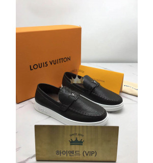 루이비통 레더 슬립온 로퍼 (남성용)