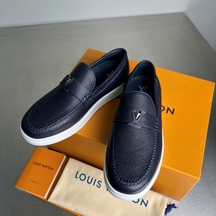 루이비통 레더 슬립온 로퍼 (남성용)