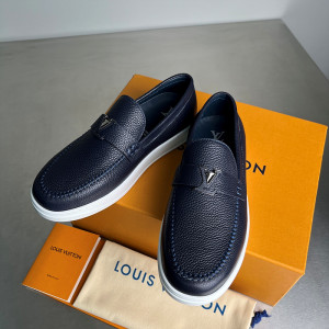 루이비통 레더 슬립온 로퍼 (남성용)