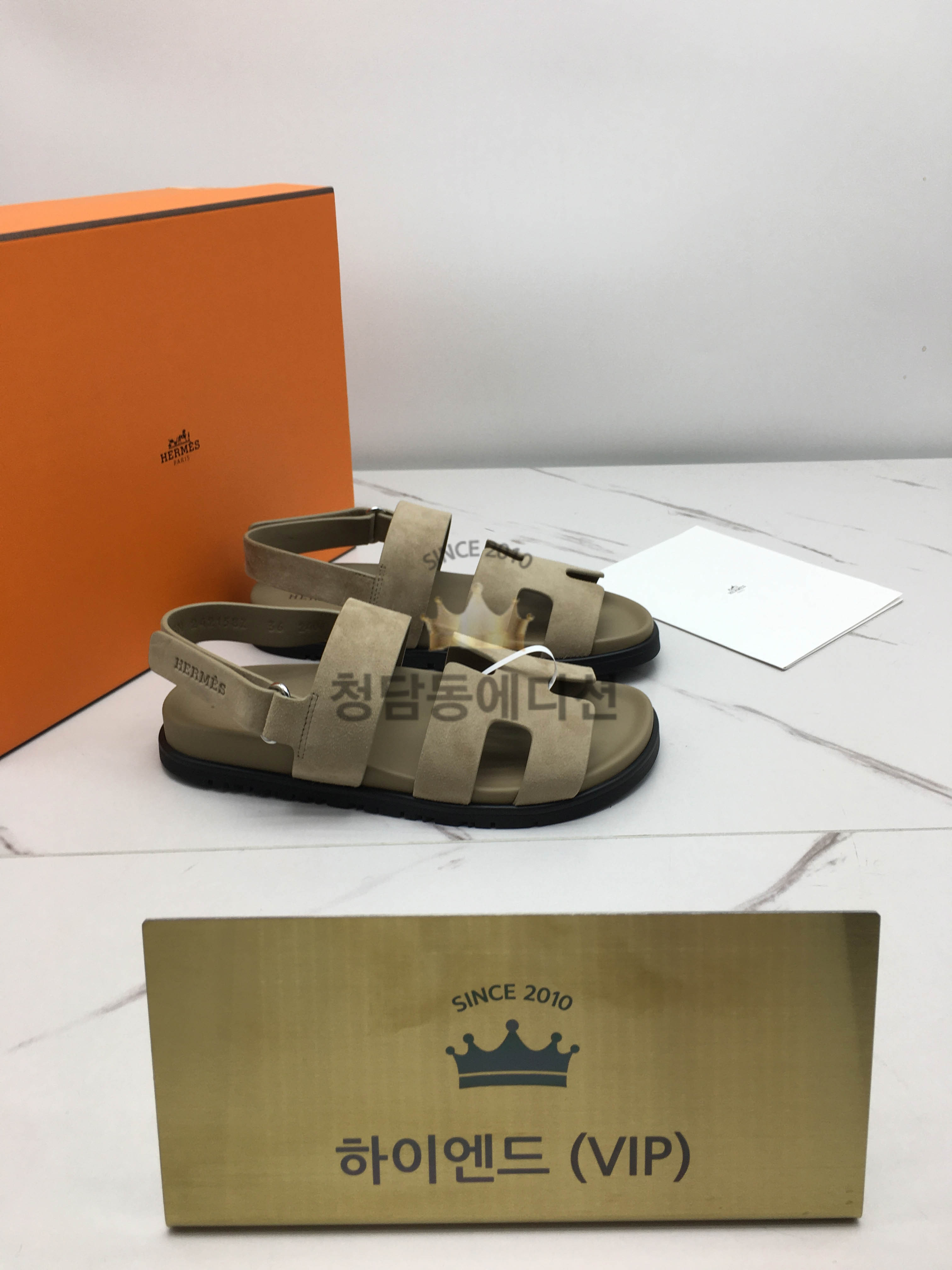 에르메스 지니어스 샌들 (handmade ver.)