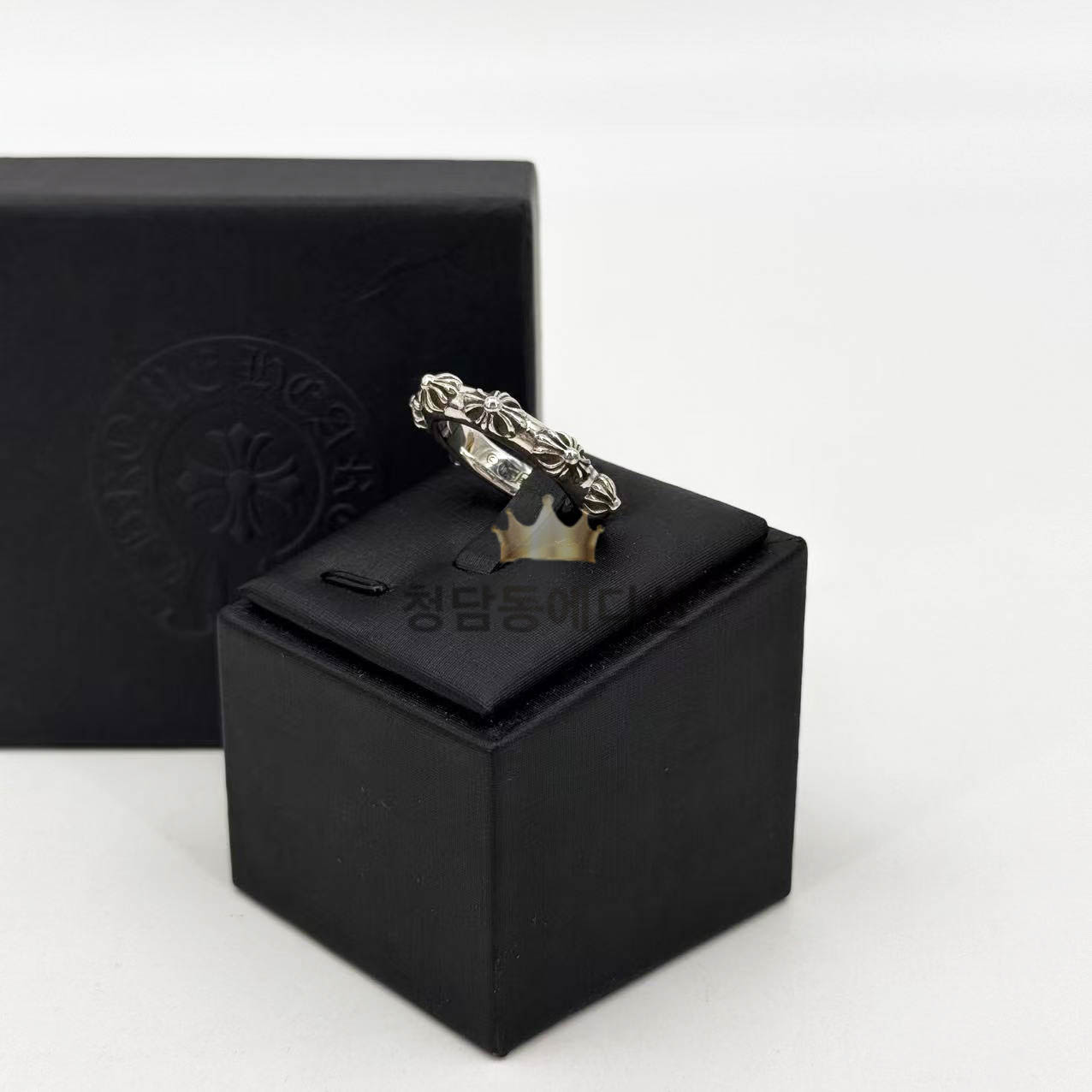 크롬하츠 크로스 밴드 링