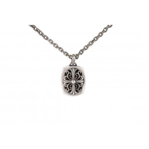 크롬하츠 플로랄 크로스 참 펜던트