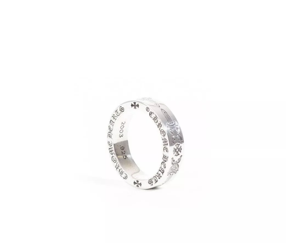 크롬하츠 6mm 스페이서 대거 실버링