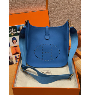 에르메스 에블린 29 올수공 (컬러 블루 프랑스)