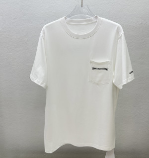 크롬하츠 스크롤 라벨 쇼트 슬리브 반팔 (남녀공용)