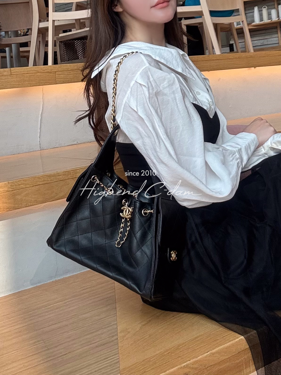 샤넬 25C 크루즈 뉴 호보백 캐비어 스몰 (25백)