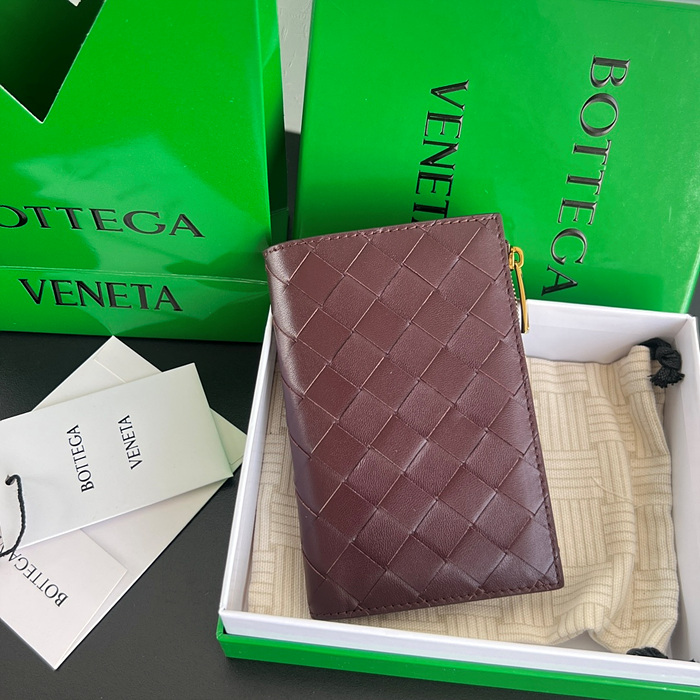 보테가 베네타 미디움 인트레치아토 폴더형 지갑 749940