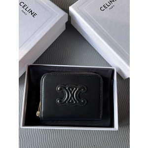 셀린느 퀴르 트리오페 컴팩트 지퍼 지갑