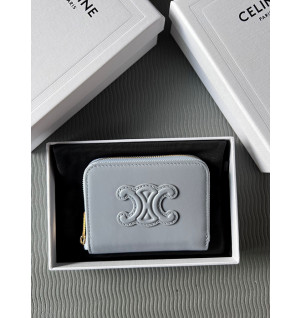 셀린느 퀴르 트리오페 컴팩트 지퍼 지갑