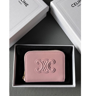 셀린느 퀴르 트리오페 컴팩트 지퍼 지갑