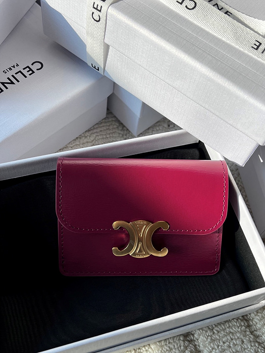 셀린느 트리오페 플랩 카드지갑