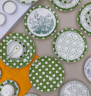 디올 까나쥬 프로방스 45피스 식기 세트