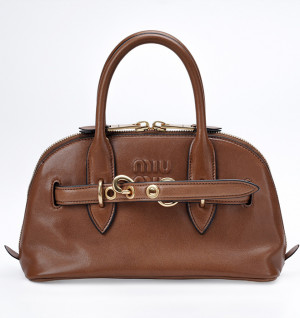 미우미우 아방뛰르 나파 가죽 탑 핸들백 스몰 5BB169 (upgrade ver.)