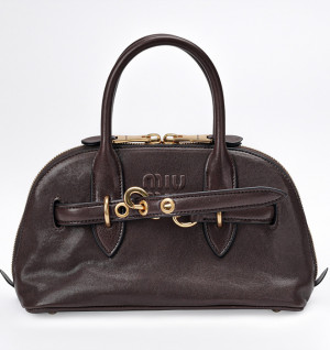 미우미우 아방뛰르 나파 가죽 탑 핸들백 스몰 5BB169 (upgrade ver.)