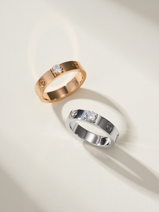 까르띠에 러브 솔리테어 브릴리언트 컷 다이아 (2COLOR)