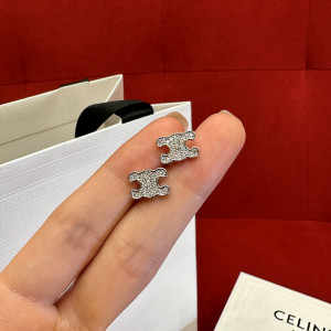 셀린느 트리오페 라인스톤 귀걸이