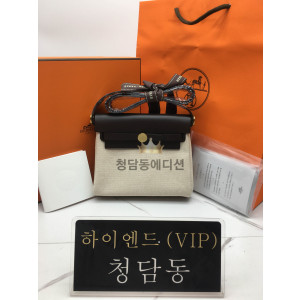 에르메스 미니 에르백 (캔버스) 올수공