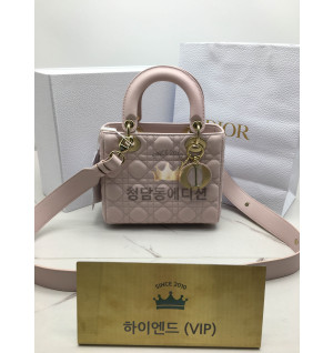 디올 레이디백 스몰 (램스킨) (upgrade ver.)