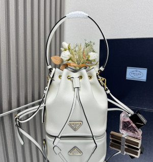 프라다 버킷백 가죽 미니백