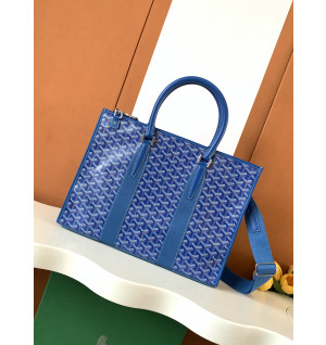 고야드 모르방 도큐멘트 케이스 서류가방 (컬러 블루)