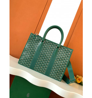 고야드 모르방 도큐멘트 케이스 서류가방 (컬러 그린)