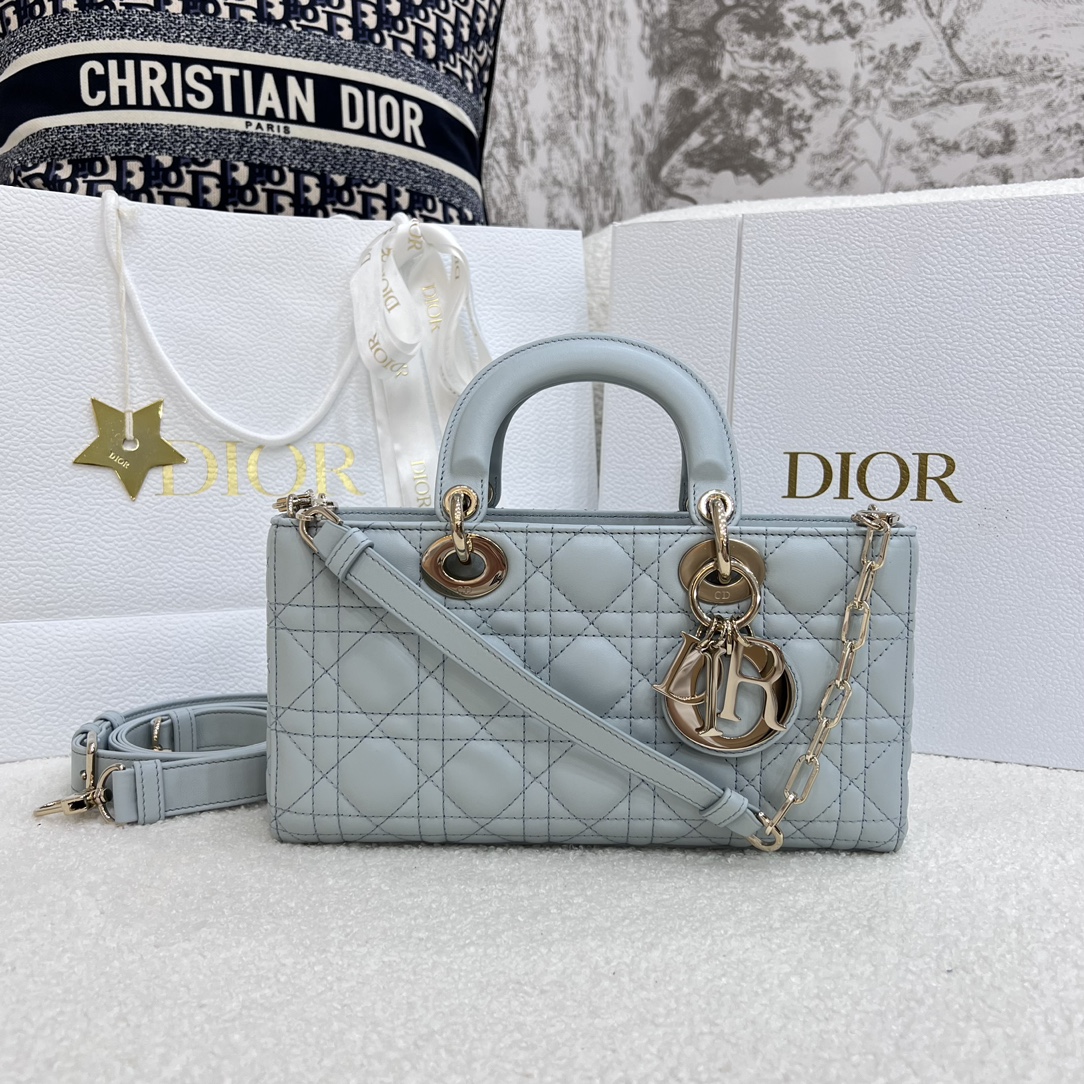 디올 cd D-joy 까나쥬 숄더백 미디움