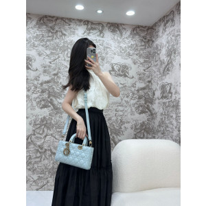 디올 cd D-joy 까나쥬 숄더백 미디움