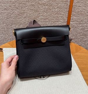 에르메스 미니 에르백 올수공 (컬러 누아(블랙))