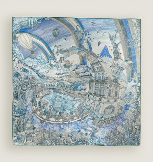 에르메스 까레 90 실크 스카프