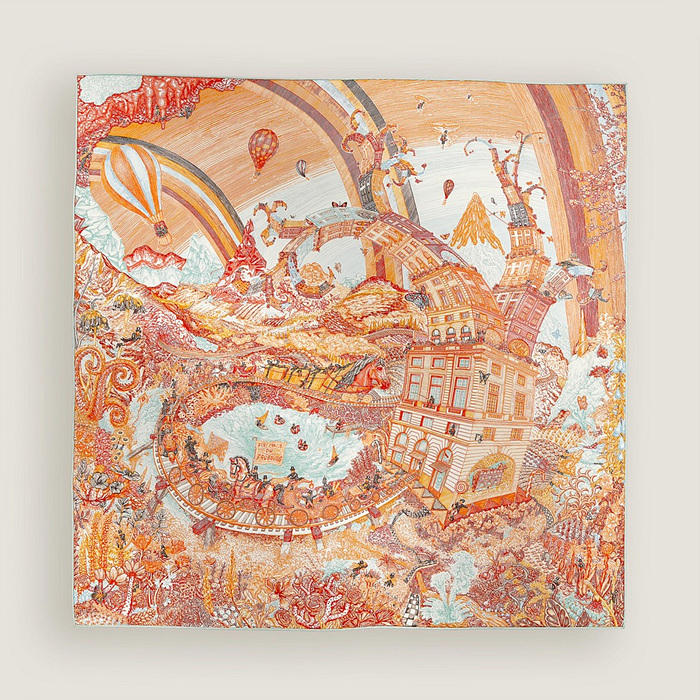 에르메스 까레 90 실크 스카프