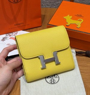 에르메스 콘스탄스 컴팩트 반지갑 올수공 (컬러 존 푸셩)