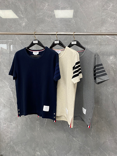 [대리석집] 톰브라운 반팔 니트 티셔츠 (남성용)