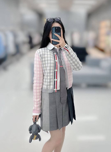 톰브라운 니트 가디건