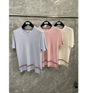 [대리석집] 톰브라운 니트 반팔 티셔츠