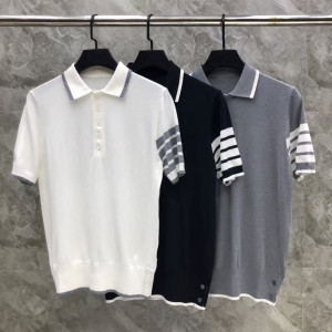 [대리석집] 톰브라운 니트 반팔 티셔츠 (남성용)