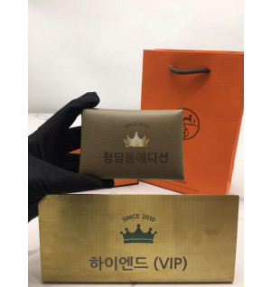 에르메스 칼비 카드홀더 올수공 (컬러 에토프)