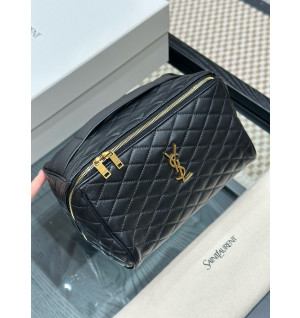 생로랑 가비 다이아몬드 퀼팅 베니티 케이스