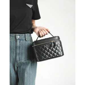 샤넬 25SS 탑핸들 코스메틱 베니티백