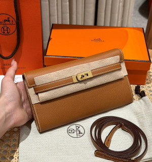 에르메스 켈리 투 고 미니백 앱송 (컬러 골드 금장)