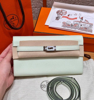 에르메스 켈리 투 고 미니백 앱송 (컬러 베르 피즈)