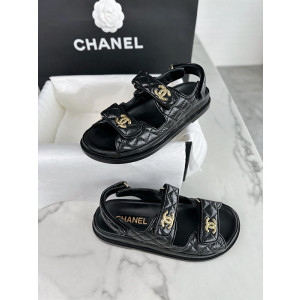 샤넬 24C 벨크로 샌들