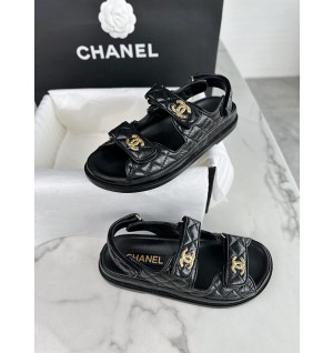 샤넬 24C 벨크로 샌들