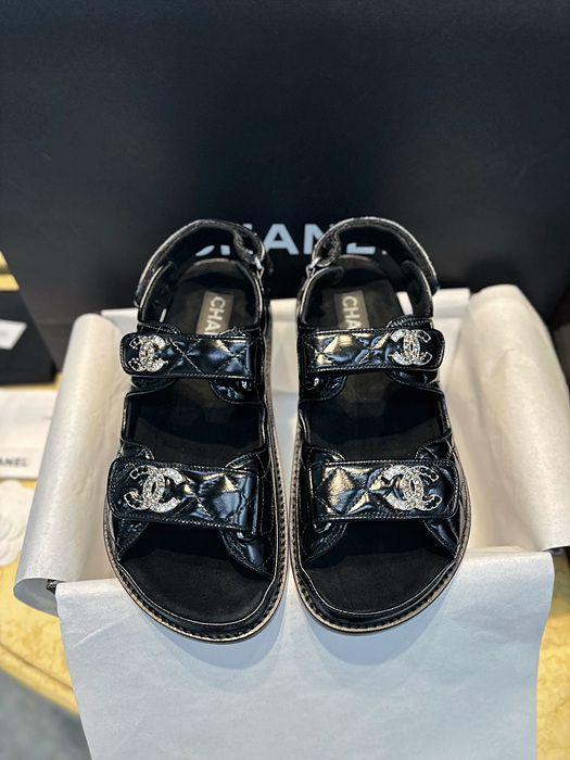 샤넬 25P 벨크로 샌들