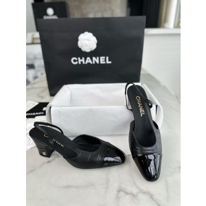 샤넬 슬링백 미들힐
