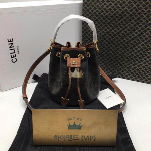 셀린느 틴 클라라 백 트리옹프 캔버스&카프스킨