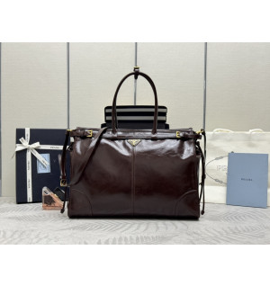 프라다 엑스트라 라지 가죽 핸드백 1BA439