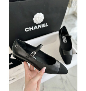 샤넬 메리제인 발레리나 플랫