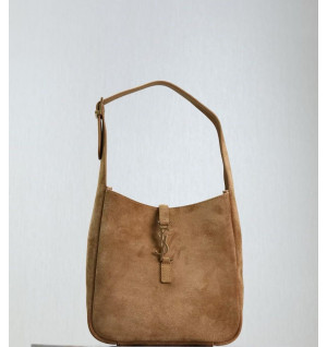 생로랑 LE5À7 스웨이드 숄더백 스몰 (upgrade ver.)