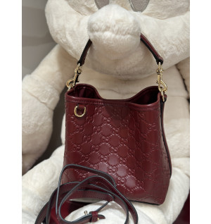 구찌 25FW 815118 GG앰블럼 스몰 버킷백